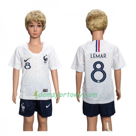 Koszulka Francja Lemar 8 Dziecięcy Wyjazdowe Koszulki Piłkarskie Mistrzostwa Świata 2018